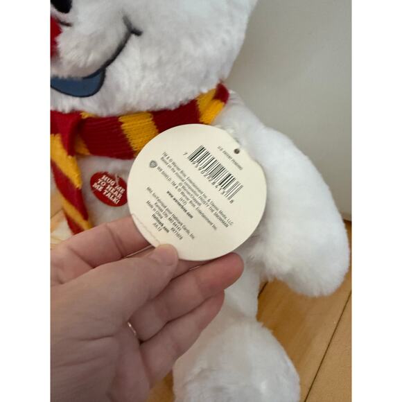 Hallmark Huggables Talking Frosty The Snowman Plush Hug Me 16” NWT - Picture 7 of 9